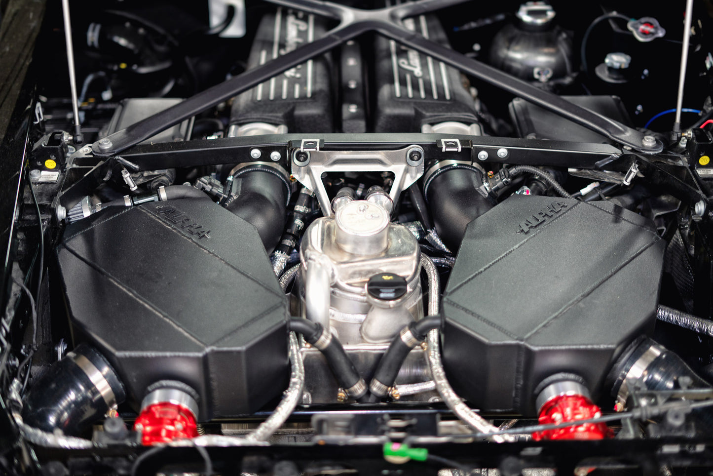 LAMBORGHINI HURACAN ALPHA 12 TWIN TURBO PACKAGE W/ MOTEC ECU (INSTALLED)