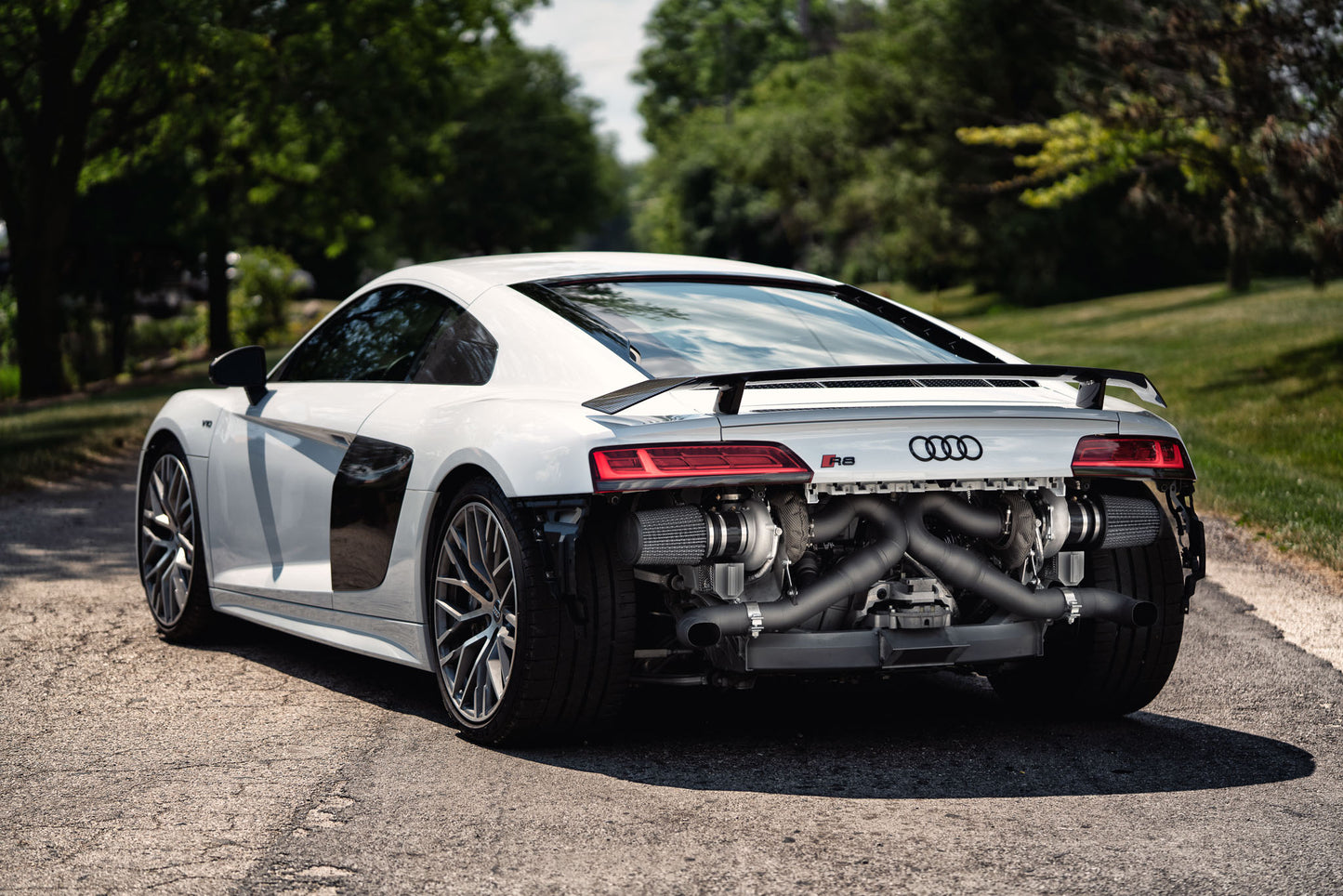 AUDI R8 ALPHA 12 TWIN TURBO PACKAGE W/ MOTEC ECU (INSTALLED)