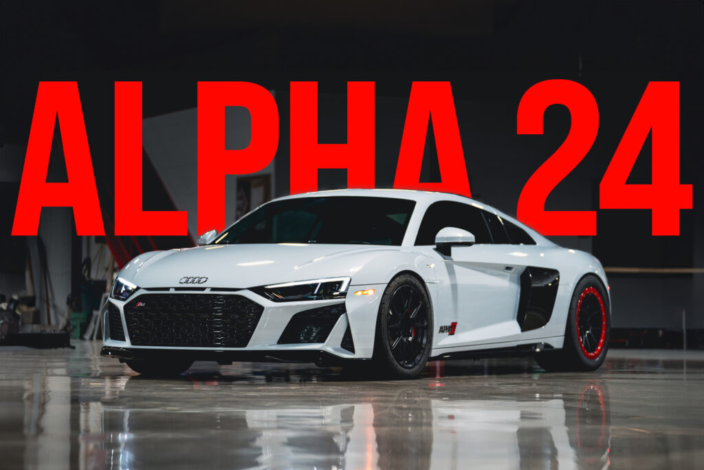 AUDI R8 ALPHA 24 TWIN TURBO PACKAGE (INSTALLED)