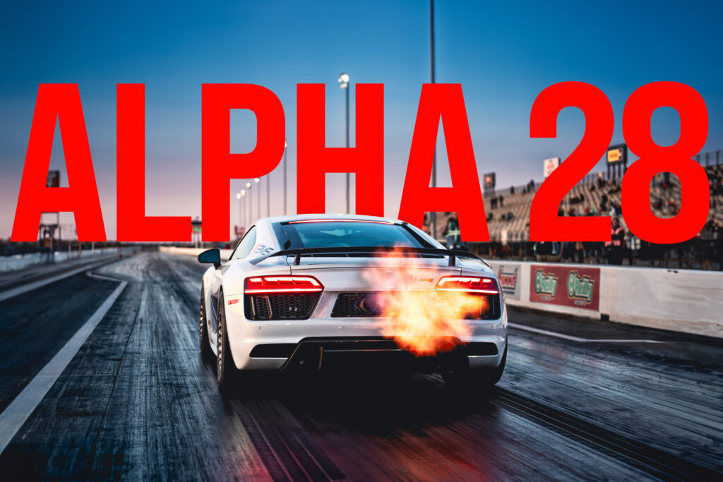 AUDI R8 ALPHA 28 TWIN TURBO PACKAGE (INSTALLED)