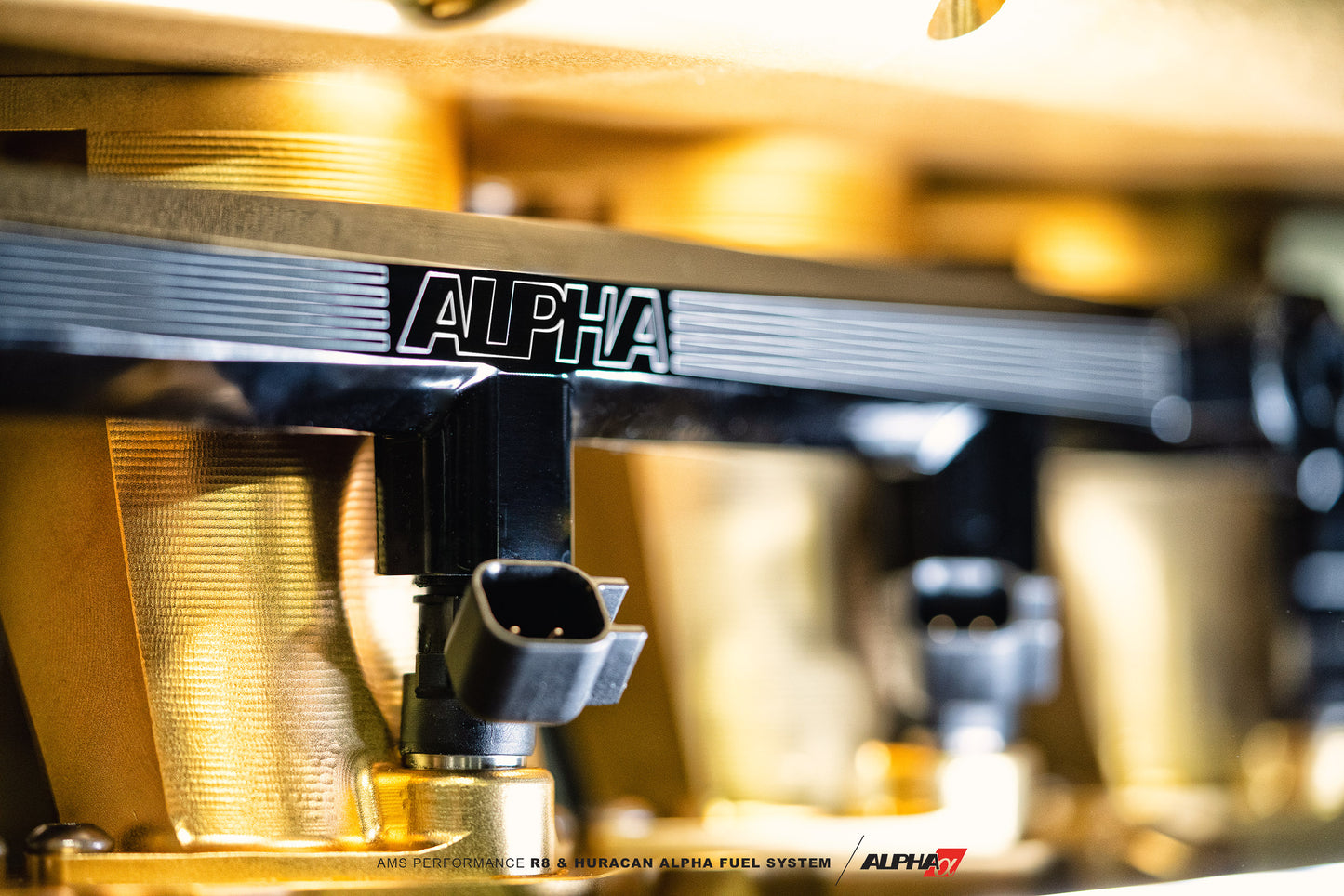 AMS PERFORMANCE R8/HURACAN ALPHA FUEL SYSTEM – FUEL RAIL KIT