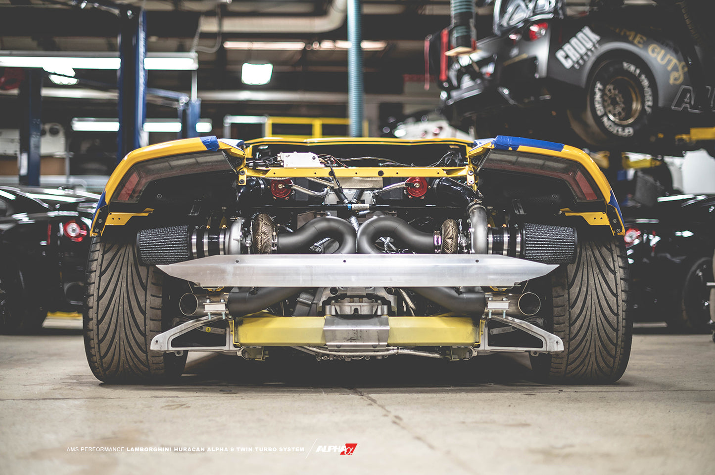 LAMBORGHINI HURACAN ALPHA 12 TWIN TURBO PACKAGE W/ MOTEC ECU (INSTALLED)