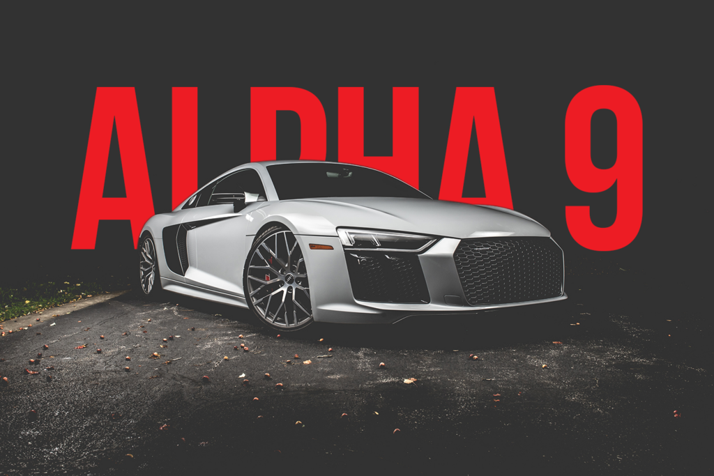 AUDI R8 ALPHA 9 TWIN TURBO PACKAGE (INSTALLED)