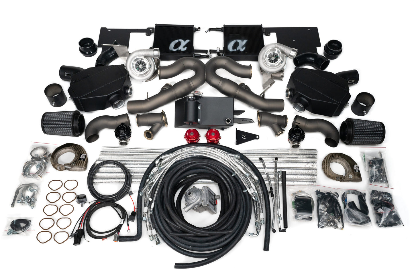LAMBORGHINI HURACAN ALPHA 12 TWIN TURBO PACKAGE W/ MOTEC ECU (INSTALLED)