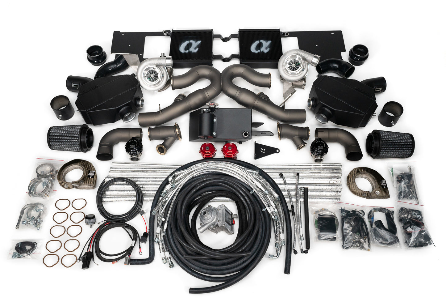 AUDI R8 ALPHA 12 TWIN TURBO PACKAGE W/ MOTEC ECU (INSTALLED)