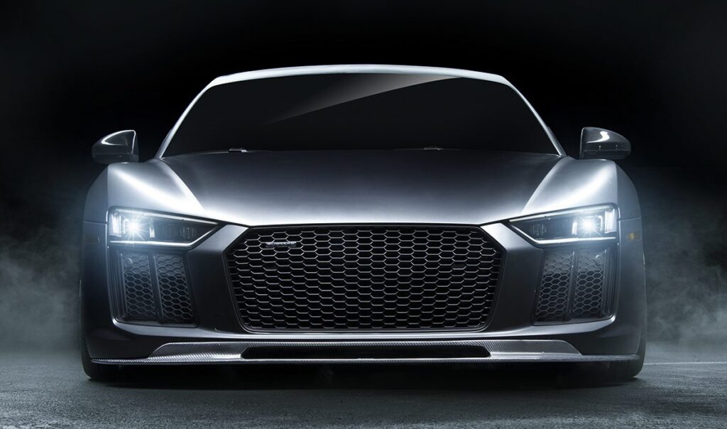 VORSTEINER VRS AUDI R8 AERO FRONT CARBON FIBER SPOILER (2017-2018)