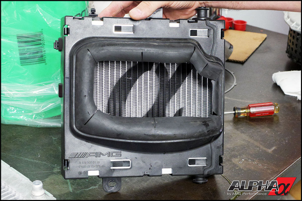 AMS PERFORMANCE MERCEDES-BENZ M157 / M278 / M133 AUXILIARY HEAT EXCHANGER UPGRADE