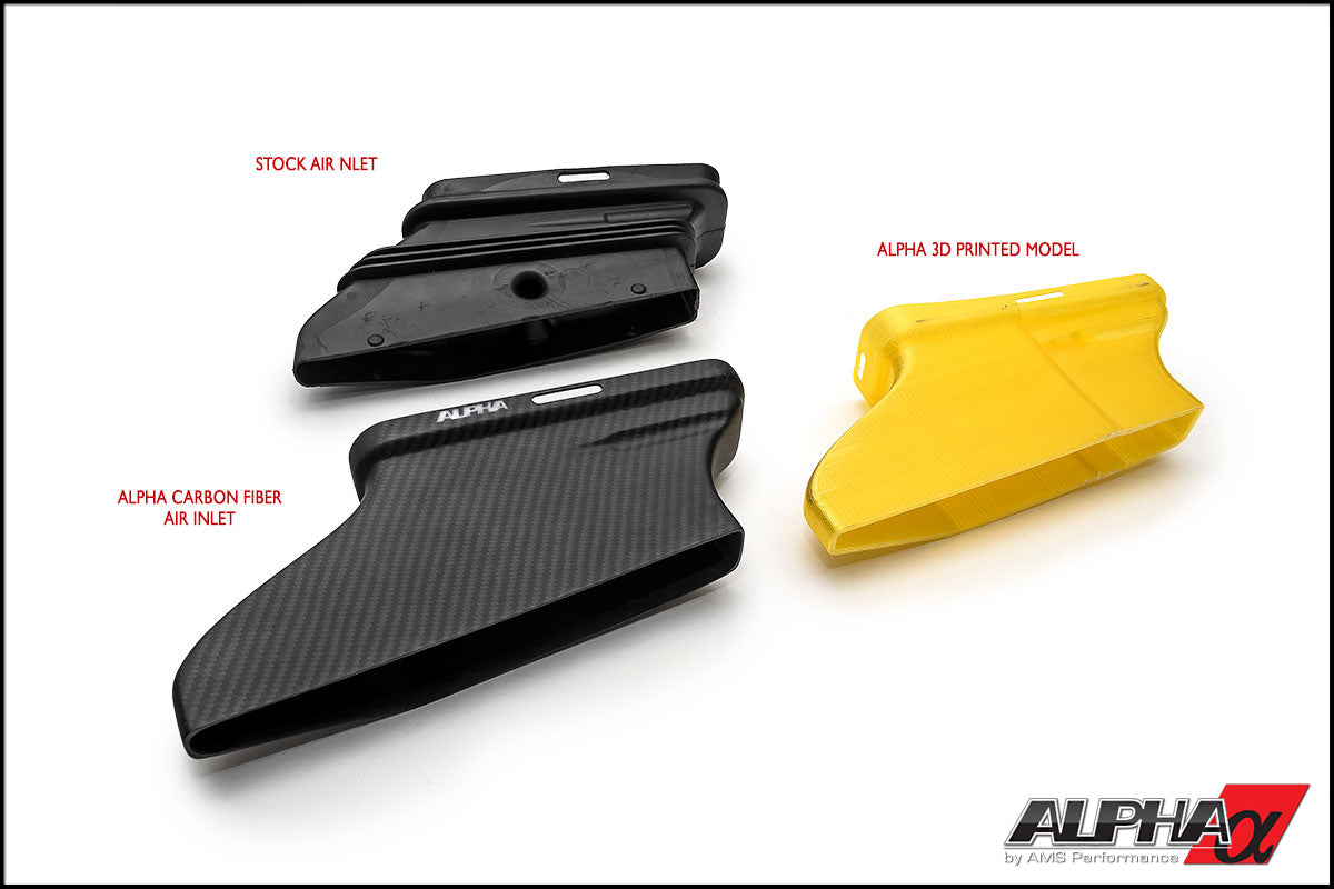 AMS PERFORMANCE MERCEDES-BENZ 2.0L M133 AMG CARBON FIBER COLD AIR INLET DUCT & AIR BOX LID