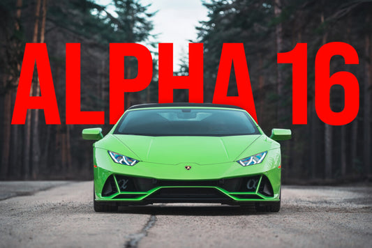 LAMBORGHINI HURACAN ALPHA 16 TWIN TURBO PACKAGE (INSTALLED)