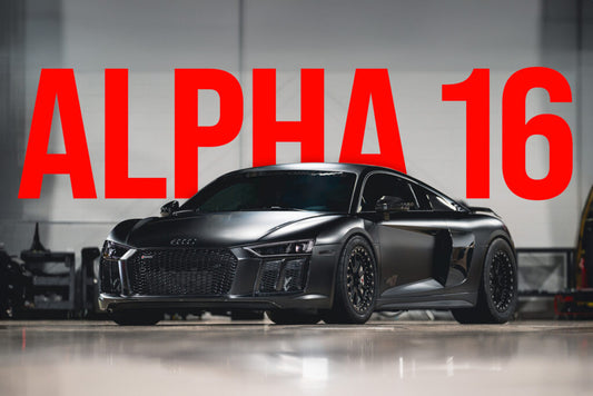 AUDI R8 ALPHA 16 TWIN TURBO PACKAGE (INSTALLED)