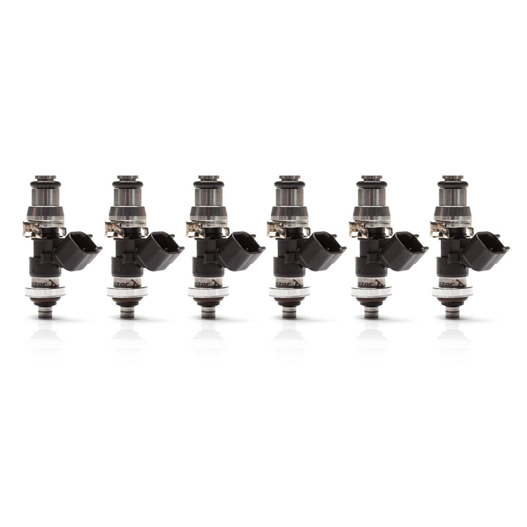 INJECTOR DYNAMICS 1050X HIGH IMPEDANCE INJECTOR SET (6) PORSCHE 996 / 997 TT [1050.48.14.14.6]