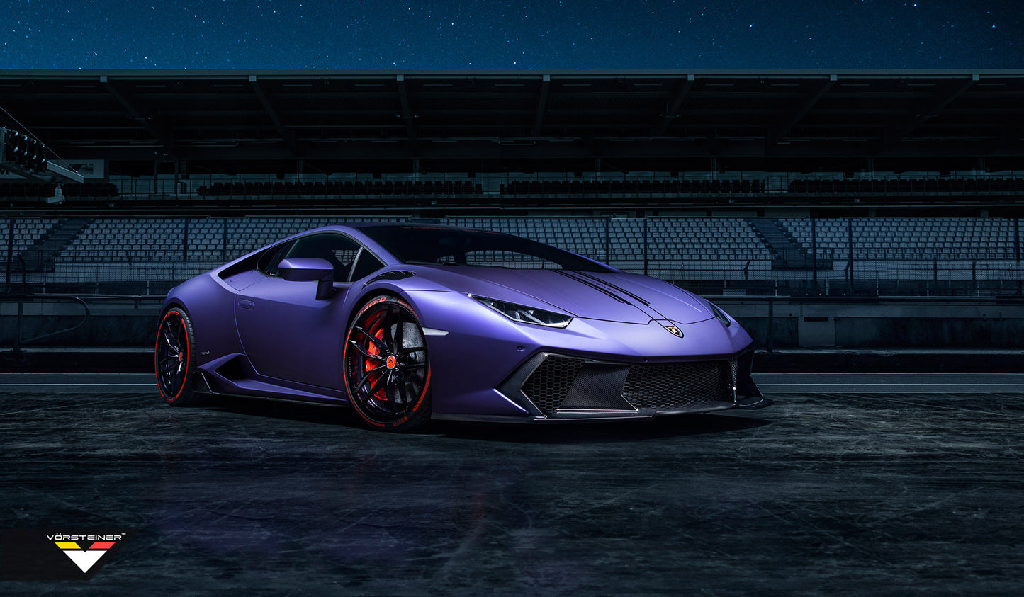 VORSTEINER NOVARA EDIZIONE CARBON FIBER FRONT BUMPER INCL. FRONT SPOILER LAMBORGHINI HURACAN