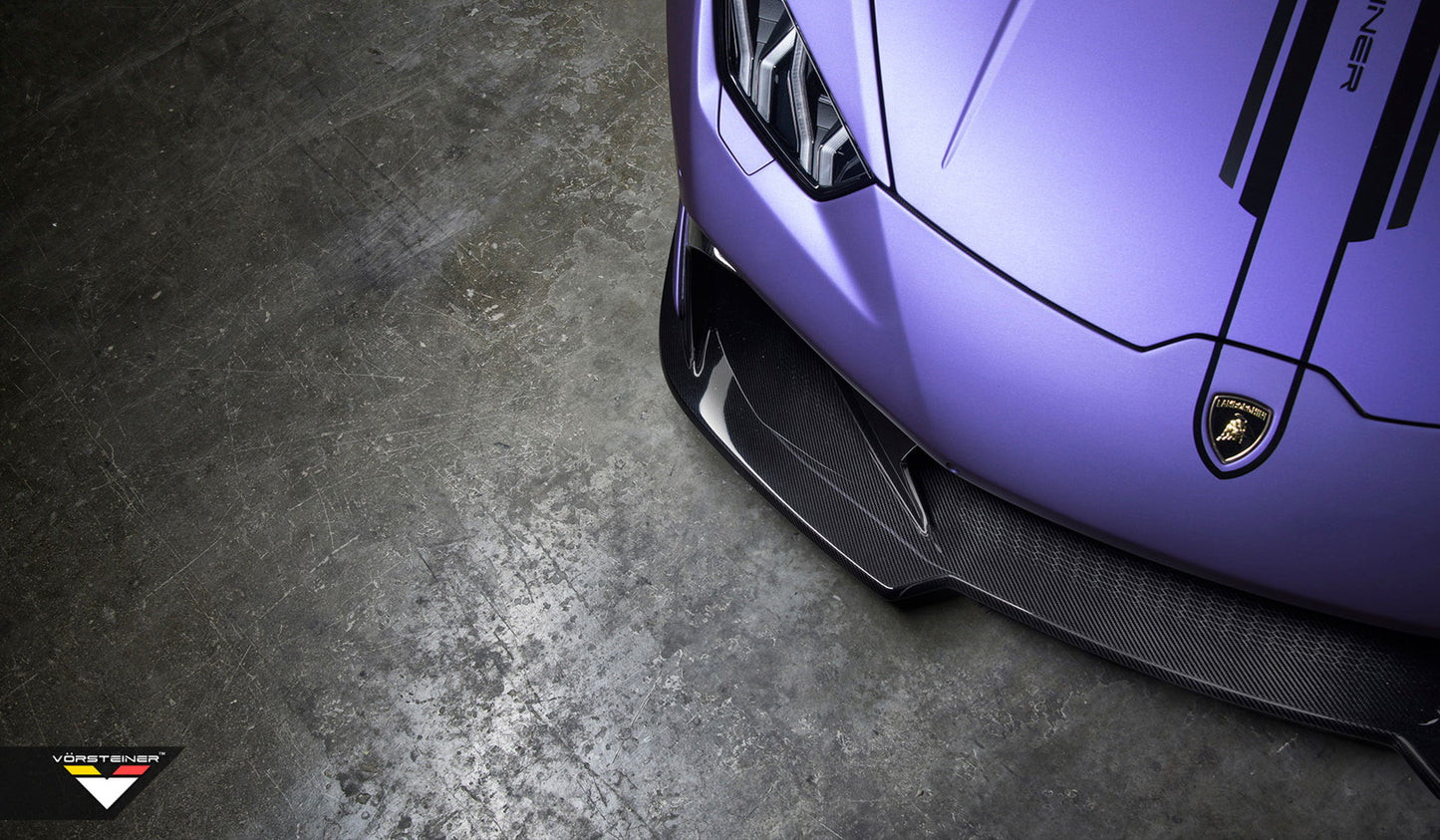 VORSTEINER NOVARA EDIZIONE CARBON FIBER FRONT BUMPER INCL. FRONT SPOILER LAMBORGHINI HURACAN