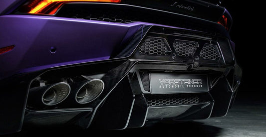 VORSTEINER NOVARA EDIZIONE CARBON FIBER REAR BUMPER INCL. REAR DIFFUSER LAMBORGHINI HURACAN